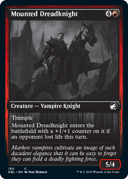 Mounted Dreadknight [Innistrad: Double Feature] | North Valley Games