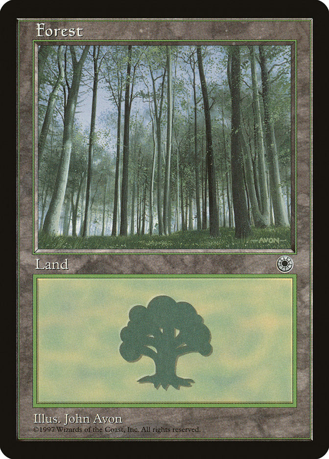 Forest (Green Signature with White Bark Trees) [Portal] | North Valley Games