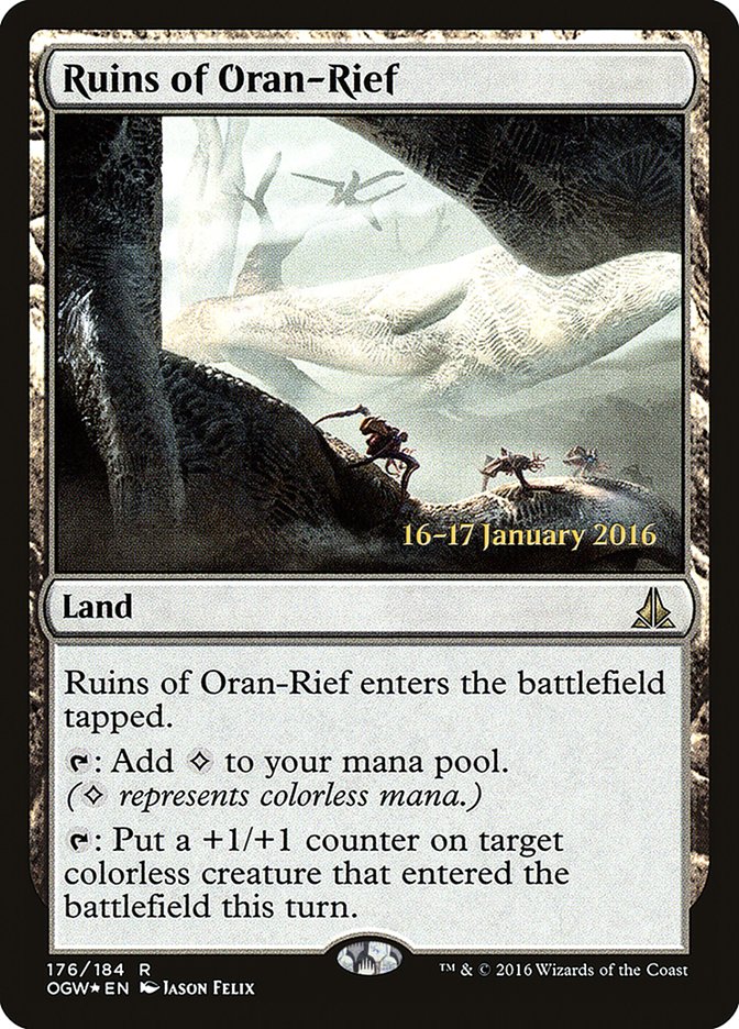 Ruins of Oran-Rief [Oath of the Gatewatch Prerelease Promos] | North Valley Games