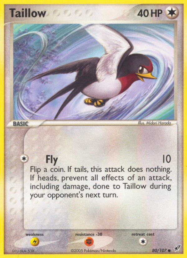 Taillow (80/107) [EX: Deoxys] | North Valley Games