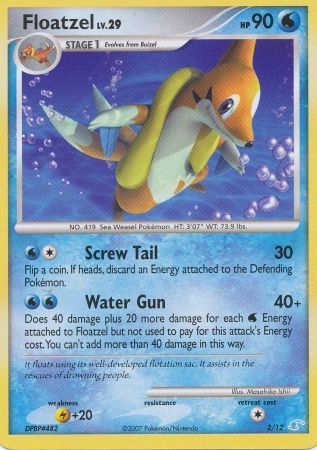 Floatzel (2/12) [Diamond & Pearl: Trainer Kit - Manaphy] | North Valley Games