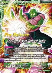 King Piccolo // King Piccolo, World Conquest Awaits (BT18-060) [Dawn of the Z-Legends Prerelease Promos] | North Valley Games