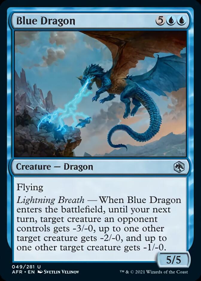 Blue Dragon [Dungeons & Dragons: Adventures in the Forgotten Realms] | North Valley Games