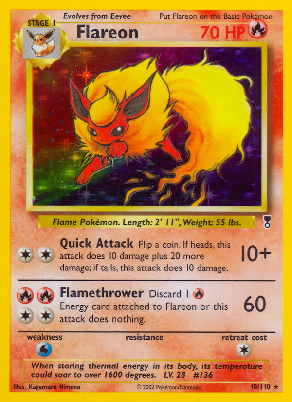Flareon (10/110) [Legendary Collection] | North Valley Games