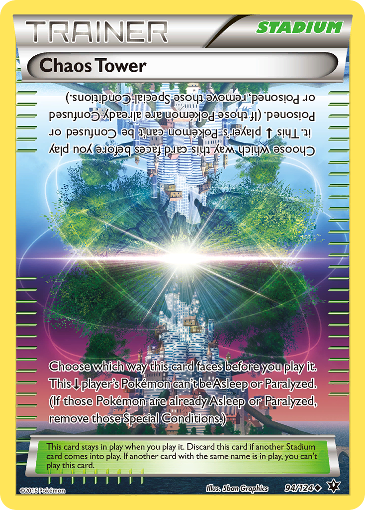 Chaos Tower (94/124) [XY: Fates Collide] | North Valley Games