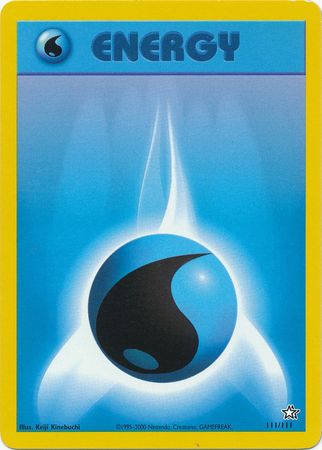 Water Energy (111/111) [Neo Genesis Unlimited] | North Valley Games