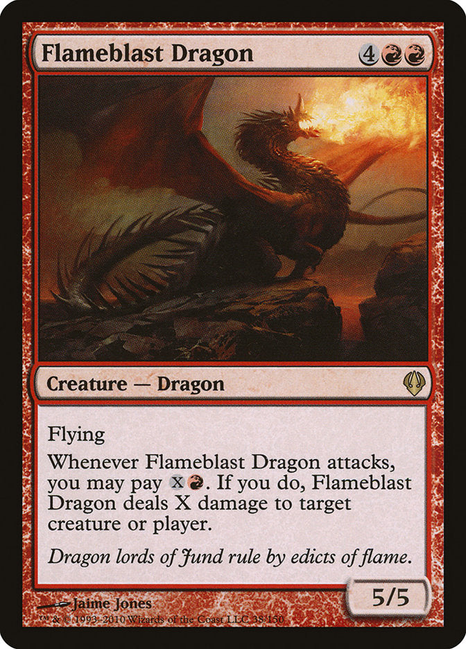 Flameblast Dragon [Archenemy] | North Valley Games