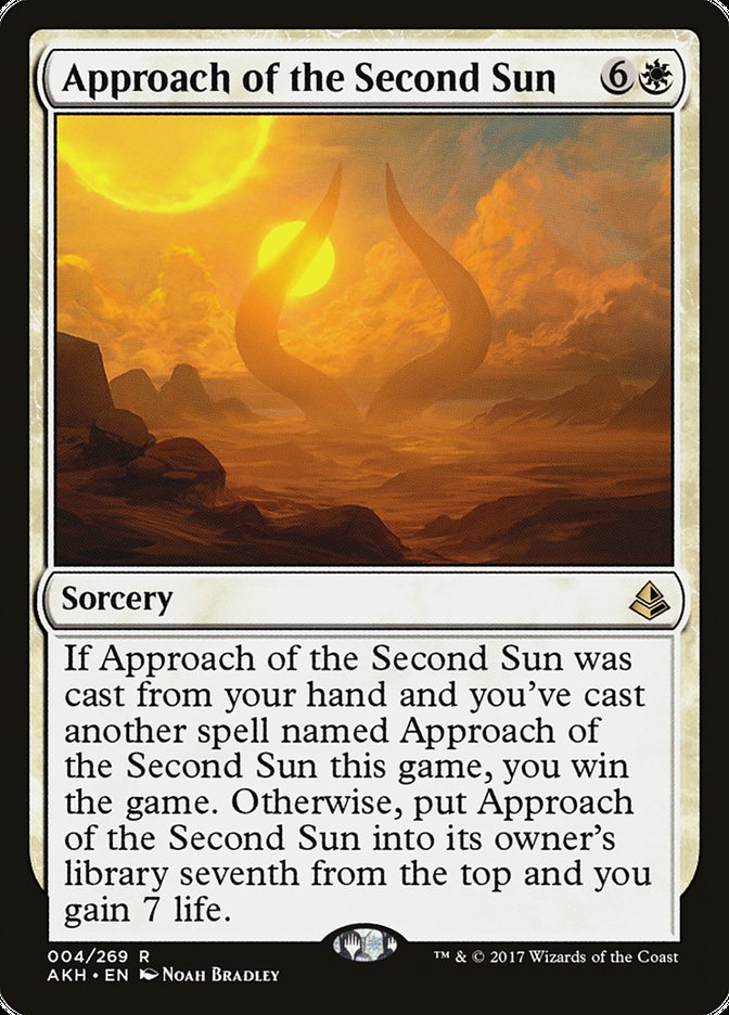 Approach of the Second Sun [Amonkhet] | North Valley Games