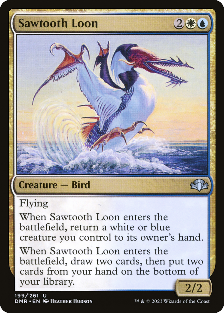 Sawtooth Loon [Dominaria Remastered] | North Valley Games