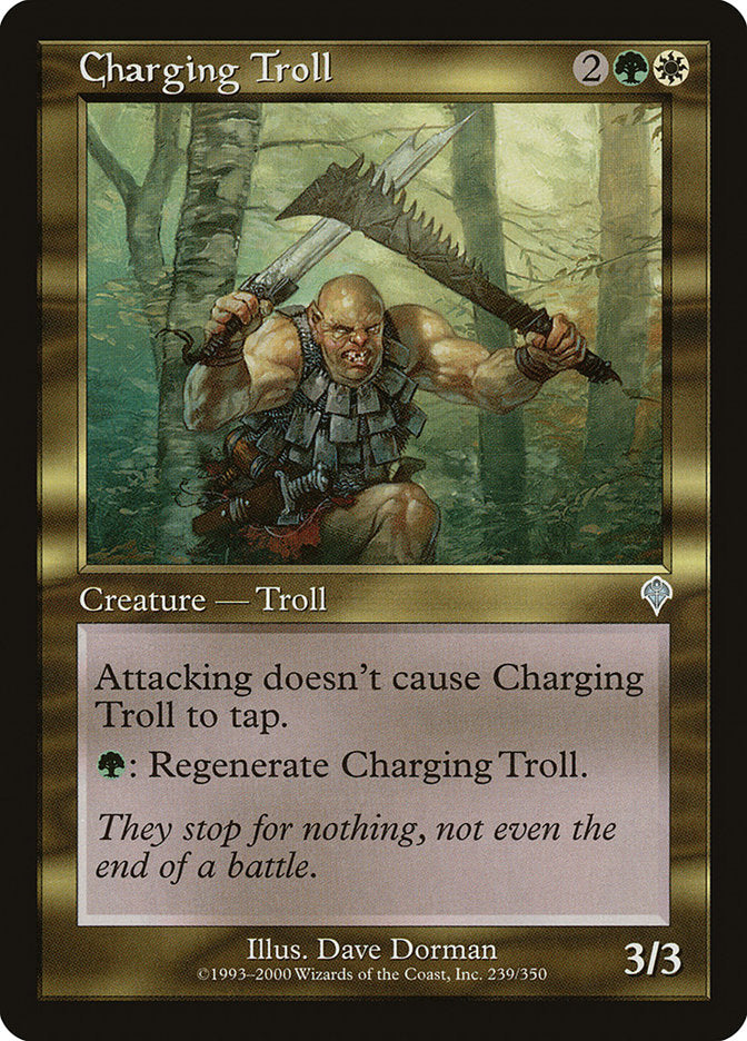 Charging Troll [Invasion] | North Valley Games