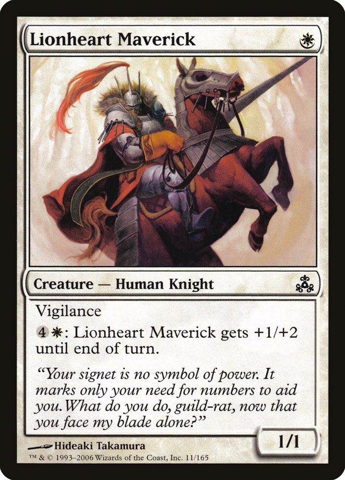Lionheart Maverick [Guildpact] | North Valley Games