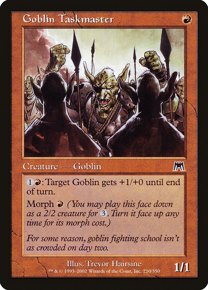 Goblin Taskmaster [Onslaught] | North Valley Games