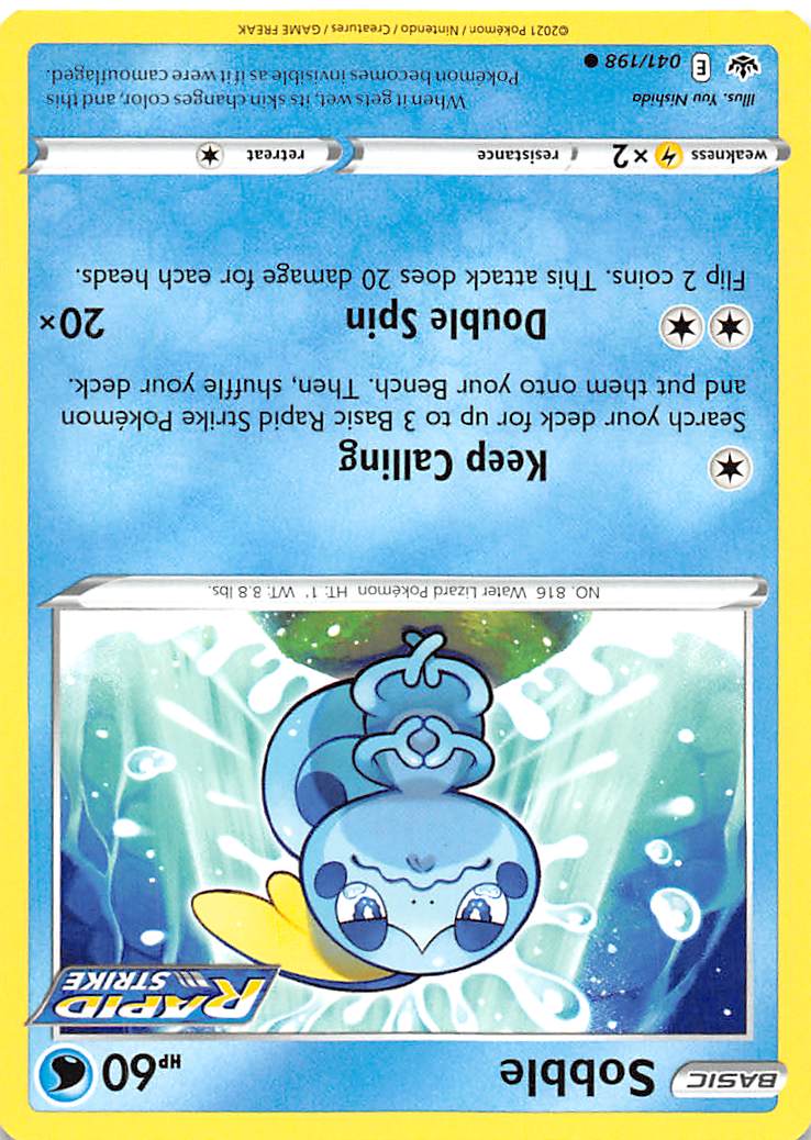 Sobble (041/198) [Sword & Shield: Chilling Reign] | North Valley Games