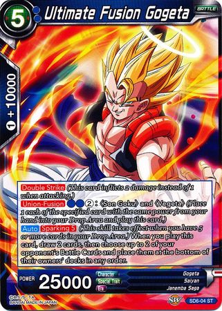 Ultimate Fusion Gogeta (Starter Deck - Resurrected Fusion) (SD6-04) [Miraculous Revival] | North Valley Games