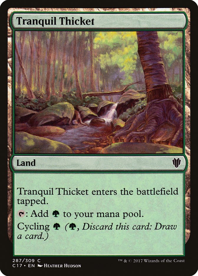 Tranquil Thicket [Commander 2017] | North Valley Games