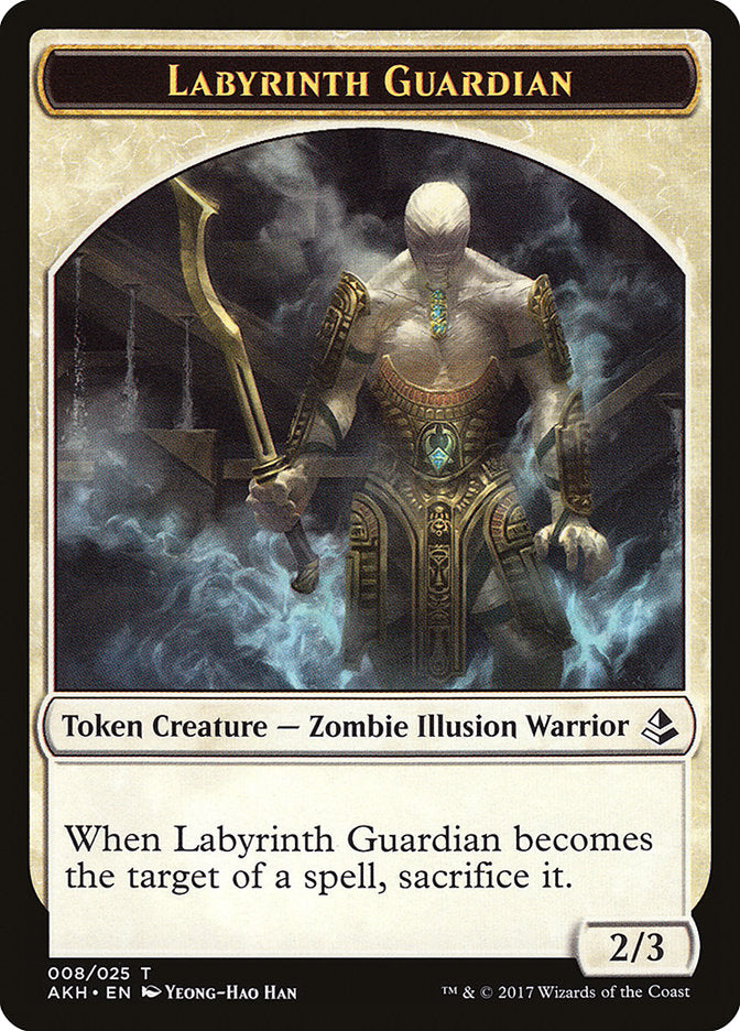 Labyrinth Guardian // Insect Double-Sided Token [Amonkhet Tokens] | North Valley Games
