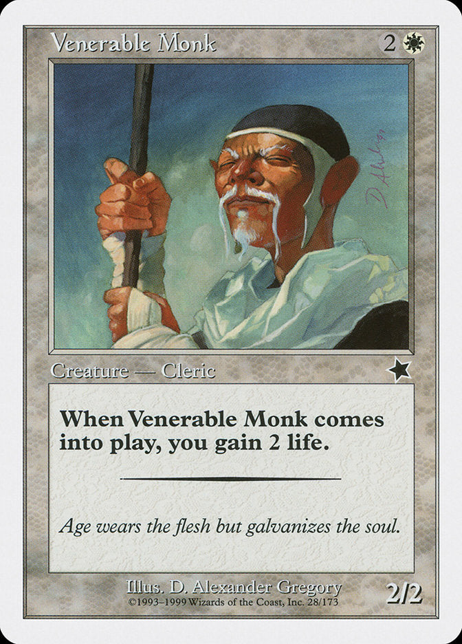 Venerable Monk [Starter 1999] | North Valley Games