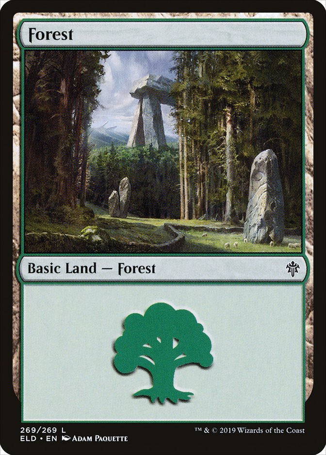 Forest (269) [Throne of Eldraine] | North Valley Games