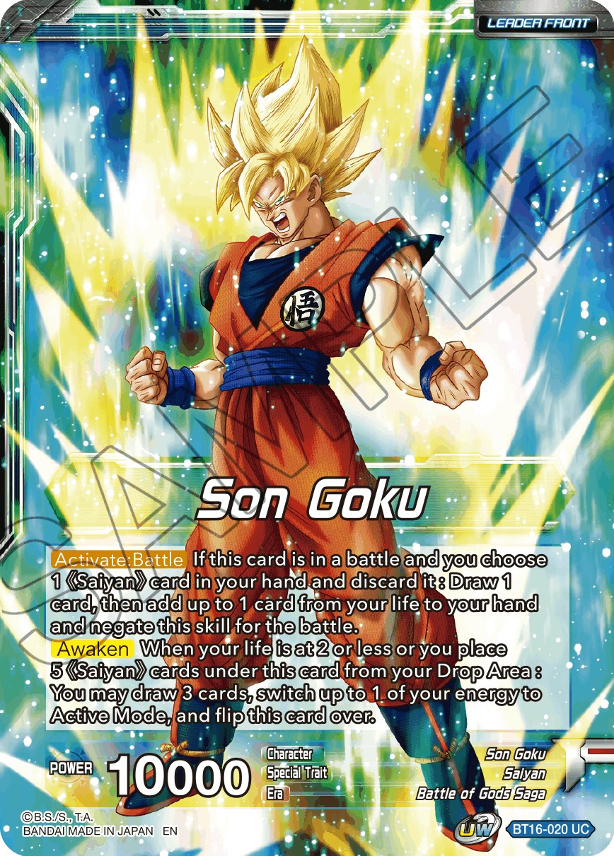 Son Goku // SSG Son Goku, Crimson Warrior (BT16-020) [Realm of the Gods Prerelease Promos] | North Valley Games