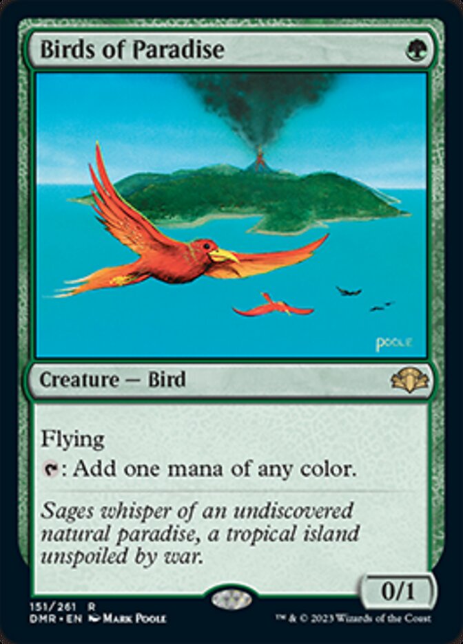 Birds of Paradise [Dominaria Remastered] | North Valley Games