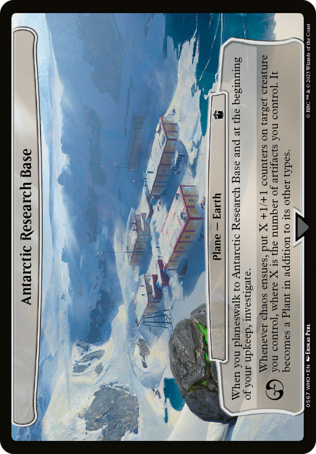 Antarctic Research Base [Planechase] | North Valley Games