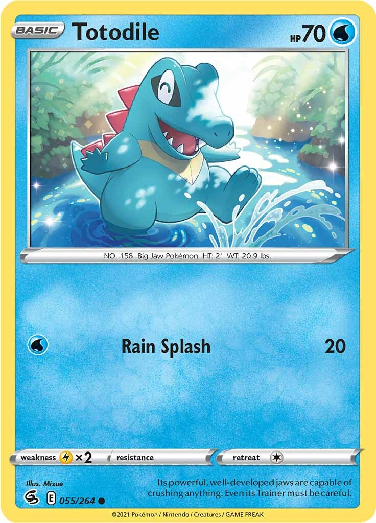Totodile (055/264) [Sword & Shield: Fusion Strike] | North Valley Games