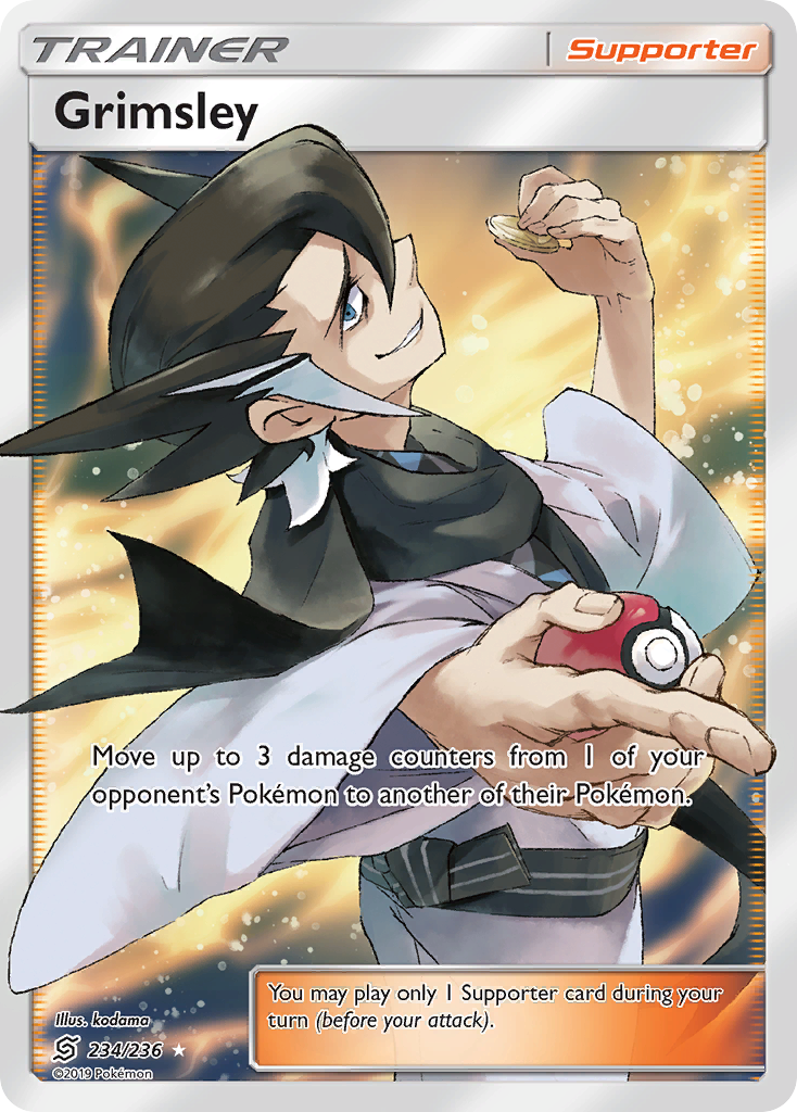 Grimsley (234/236) [Sun & Moon: Unified Minds] | North Valley Games