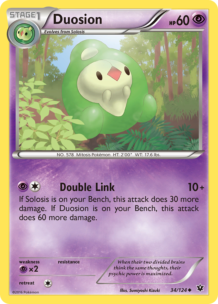 Duosion (34/124) [XY: Fates Collide] | North Valley Games