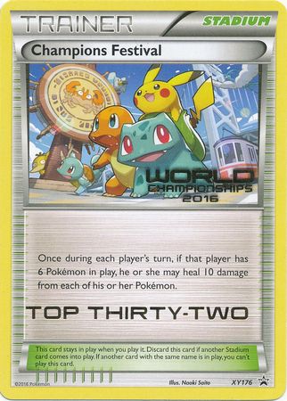 Champions Festival 2016 Top Thirty Two (XY176) [XY: Black Star Promos] | North Valley Games