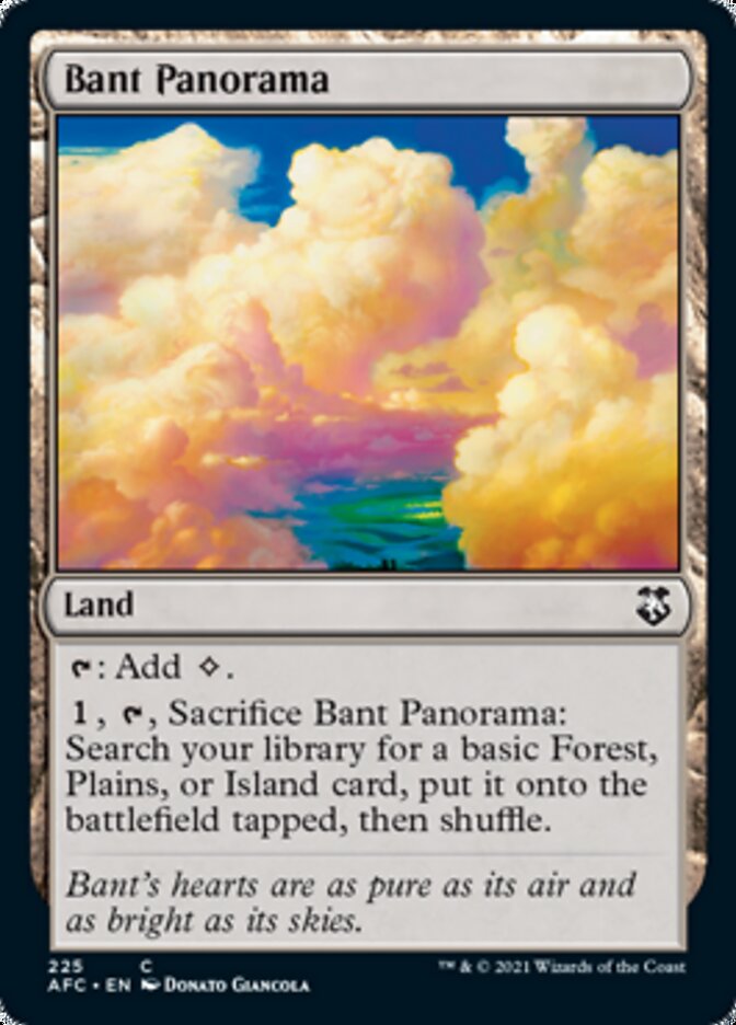 Bant Panorama [Dungeons & Dragons: Adventures in the Forgotten Realms Commander] | North Valley Games