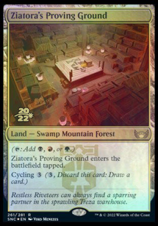 Ziatora's Proving Ground [Streets of New Capenna Prerelease Promos] | North Valley Games