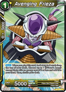 Avenging Frieza (BT1-089) [Galactic Battle] | North Valley Games