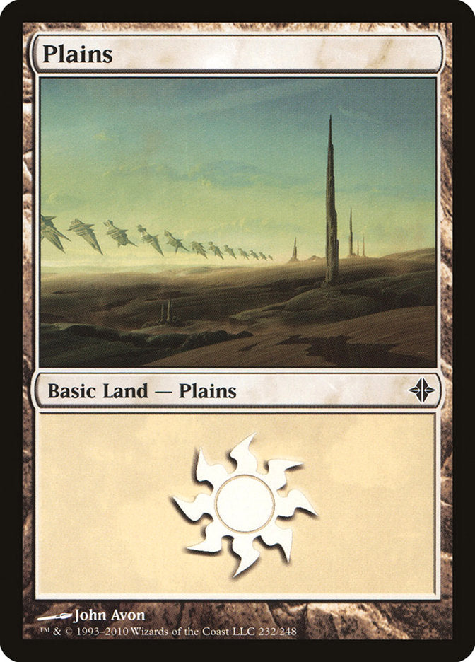 Plains (232) [Rise of the Eldrazi] | North Valley Games
