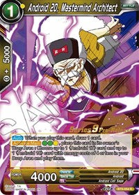 Android 20, Mastermind Architect (BT9-054) [Universal Onslaught Prerelease Promos] | North Valley Games