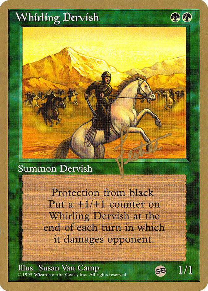 Whirling Dervish (Bertrand Lestree) (SB) [Pro Tour Collector Set] | North Valley Games