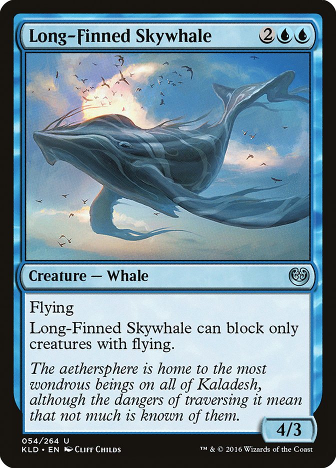 Long-Finned Skywhale [Kaladesh] | North Valley Games
