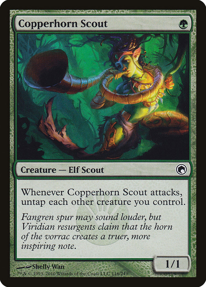 Copperhorn Scout [Scars of Mirrodin] | North Valley Games
