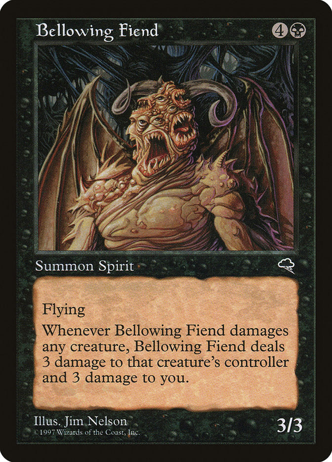 Bellowing Fiend [Tempest] | North Valley Games