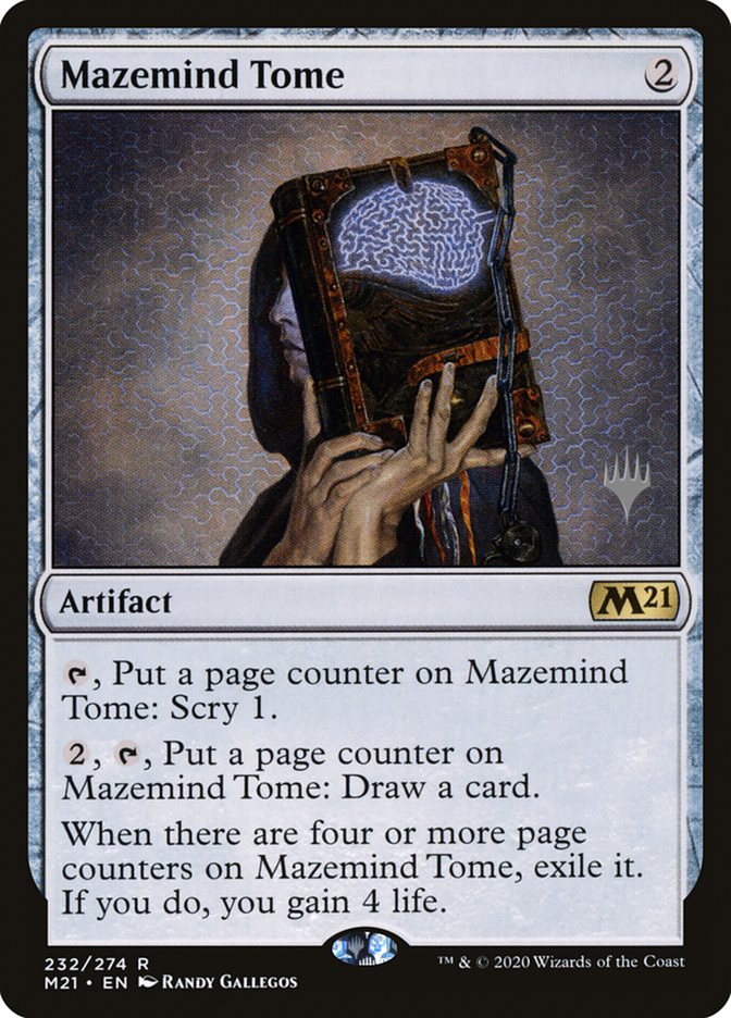 Mazemind Tome (Promo Pack) [Core Set 2021 Promos] | North Valley Games