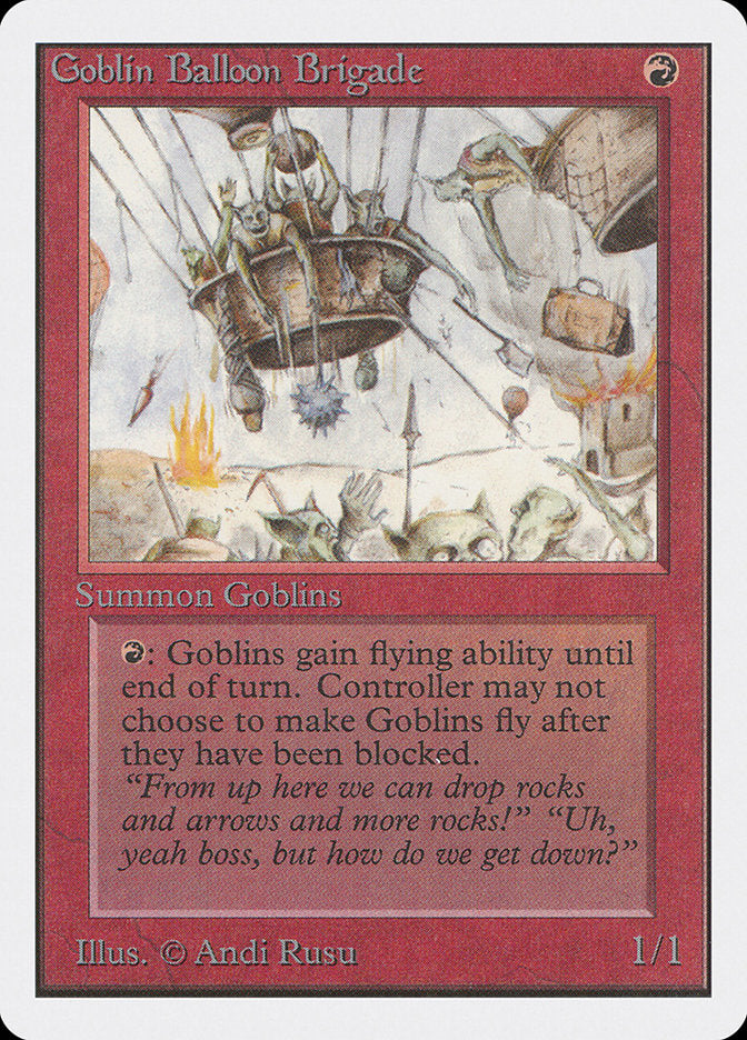 Goblin Balloon Brigade [Unlimited Edition] | North Valley Games