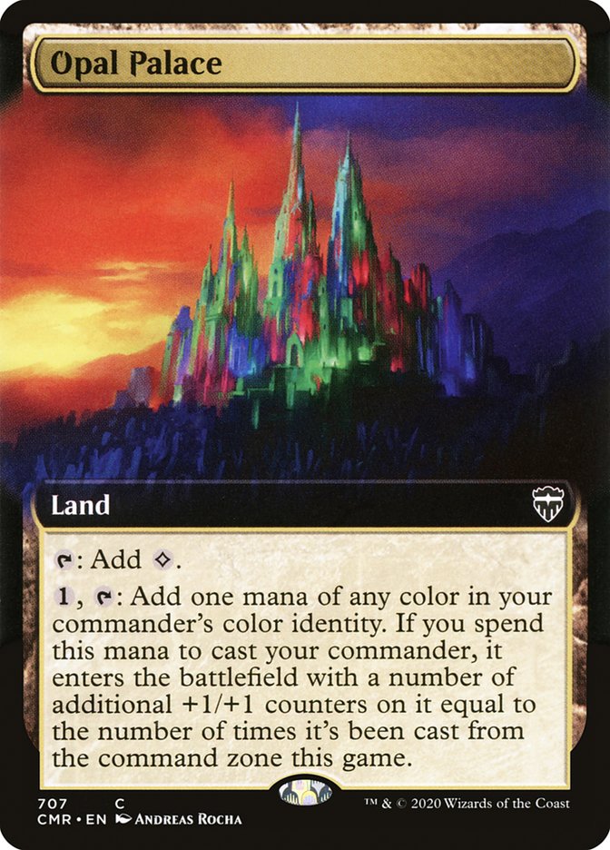 Opal Palace (Extended Art) [Commander Legends] | North Valley Games