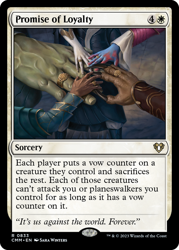 Promise of Loyalty [Commander Masters] | North Valley Games