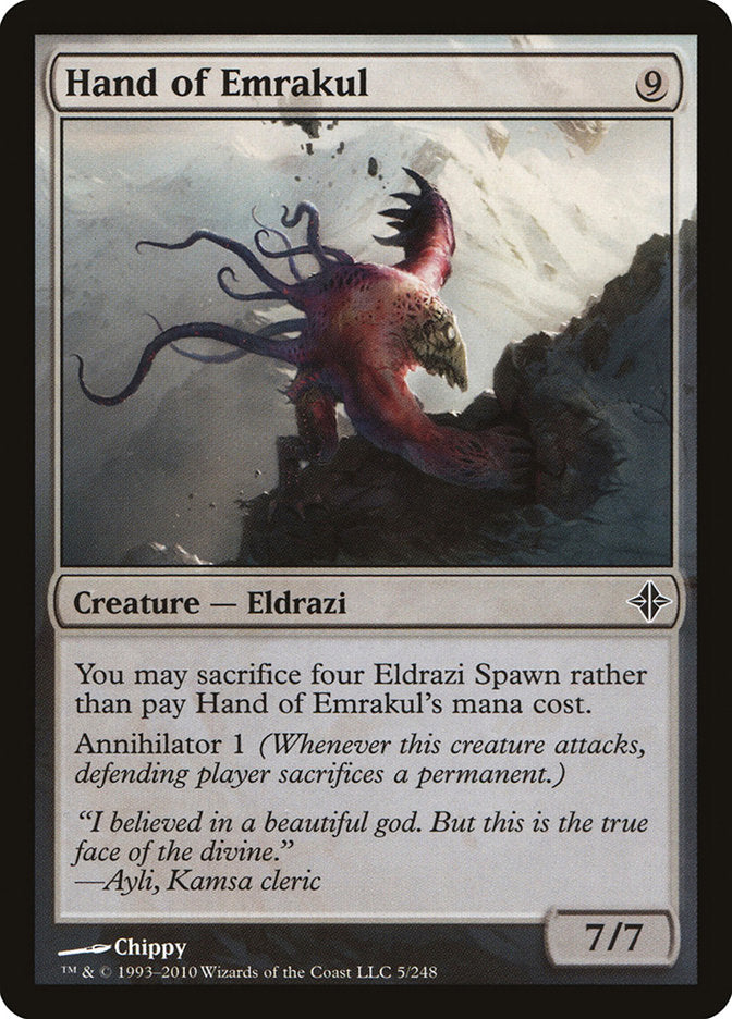 Hand of Emrakul [Rise of the Eldrazi] | North Valley Games