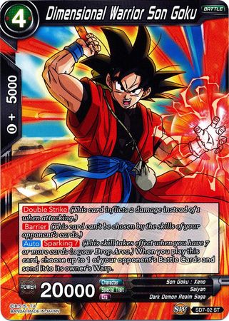 Dimensional Warrior Son Goku (Starter Deck - Shenron's Advent) (SD7-02) [Miraculous Revival] | North Valley Games