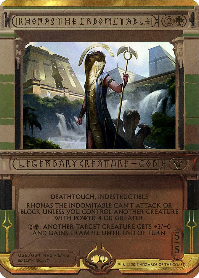 Rhonas the Indomitable (Invocation) [Amonkhet Invocations] | North Valley Games