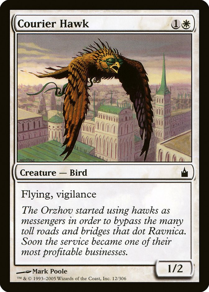 Courier Hawk [Ravnica: City of Guilds] | North Valley Games