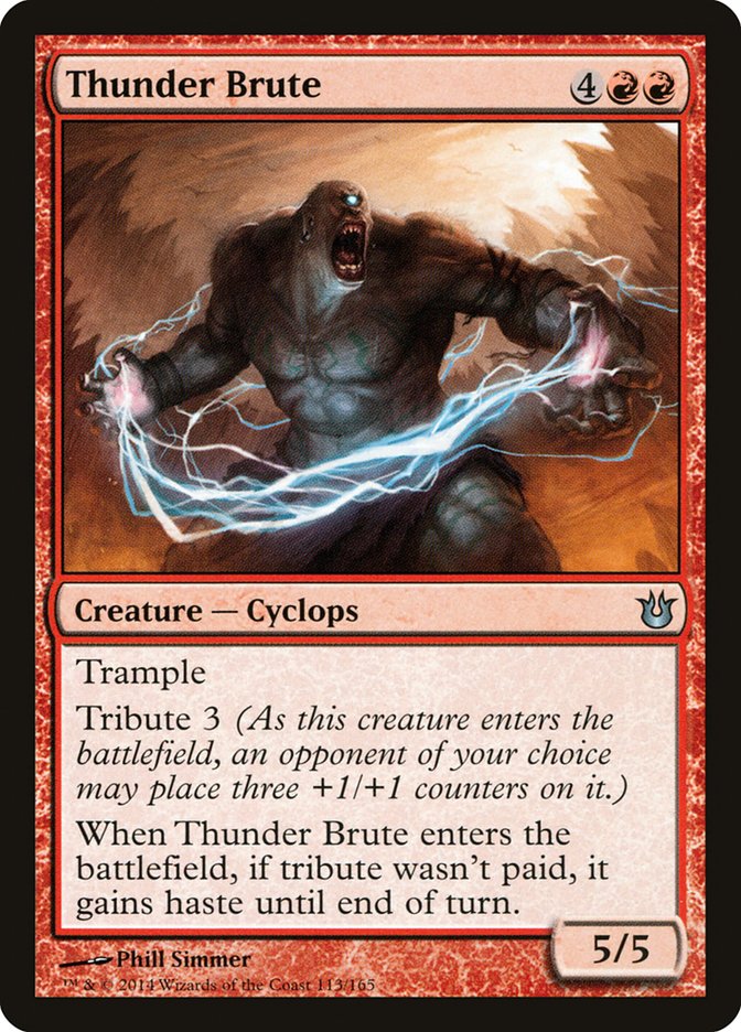 Thunder Brute [Born of the Gods] | North Valley Games