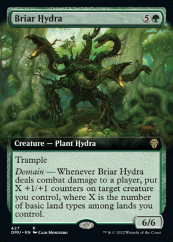 Briar Hydra (Extended Art) [Dominaria United] | North Valley Games