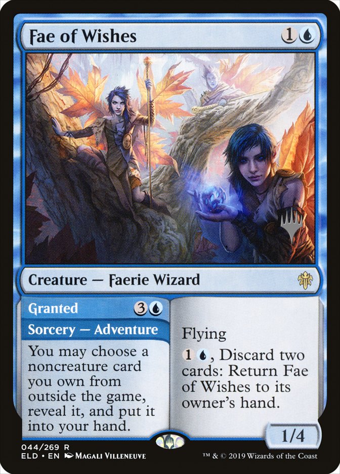 Fae of Wishes // Granted (Promo Pack) [Throne of Eldraine Promos] | North Valley Games