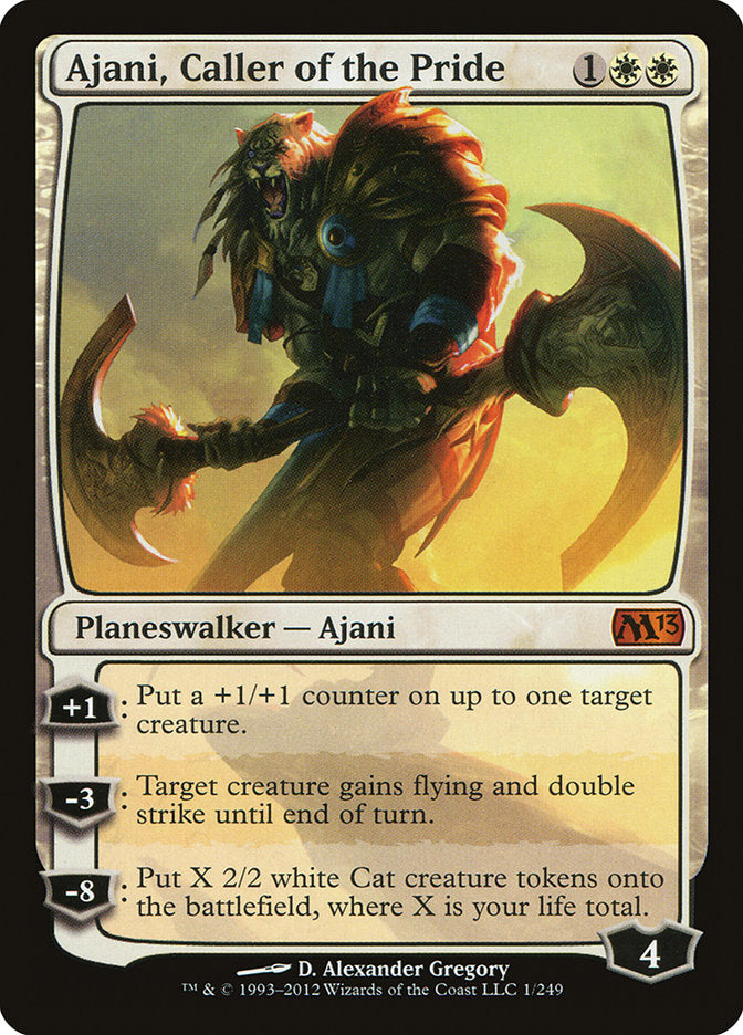 Ajani, Caller of the Pride [Magic 2013] | North Valley Games